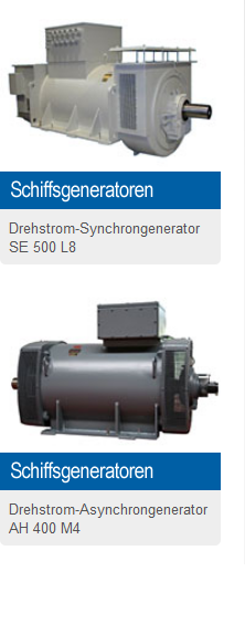 Schiffsgeneratoren Schiffsgeneratoren