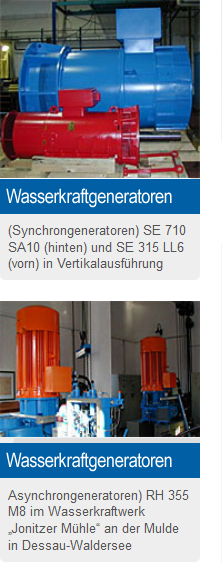 Wasserkraftgeneratoren